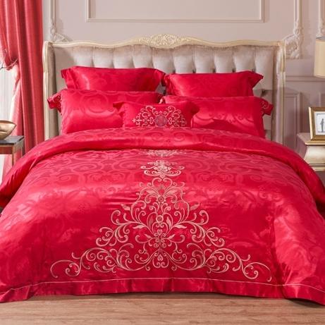 恐龙家纺XS 【爱丽丝】婚庆十件套 商品图0