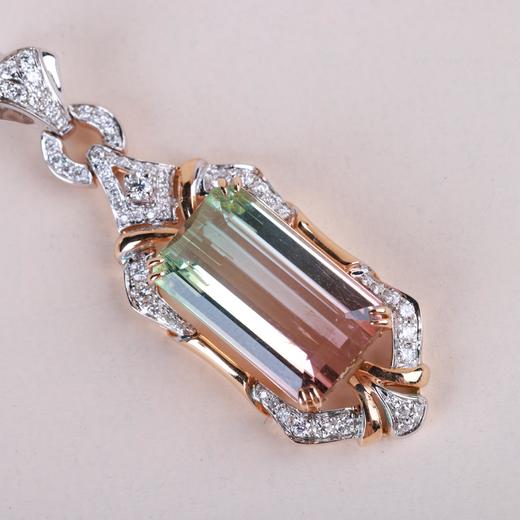 【春华】西瓜碧玺坠(-CB12102027 商品图7