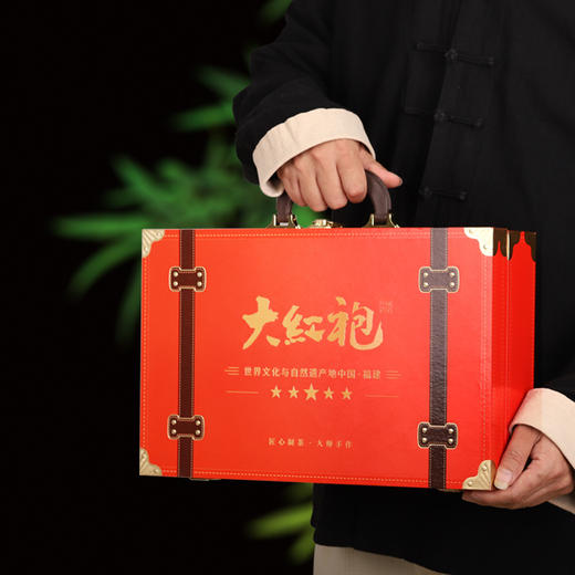 有礼有福西洋参12罐礼盒+大红袍15罐礼盒装150g茶叶 春节新年送礼佳品滋补养生礼盒 商品图5