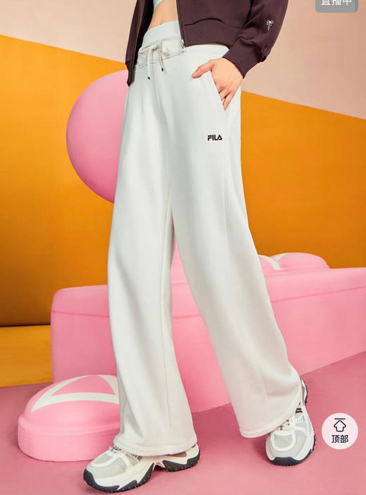 直发 飞鸟针织加绒女款长裤， 双层针织腰围，更显腰线 商品图0