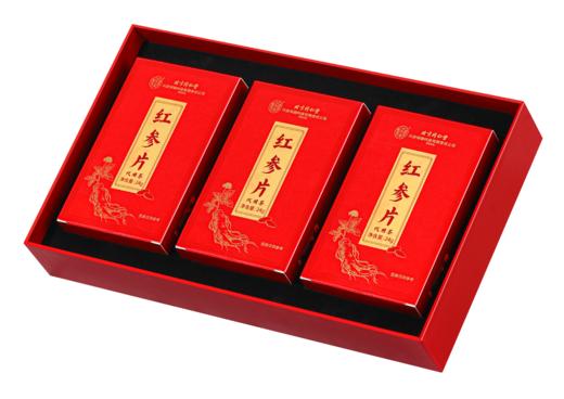 北京同仁堂内廷上用红参片24g*3盒礼盒款 商品图3