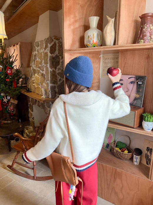 <曾小咸推荐>现货秒杀 ！微信超特价！韩系翻领拉链毛衣外套 日常259.99 立减140 秒杀119.99！！ 商品图8