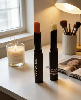 直发【两支装】 华熙润熙泉闭店清仓 润熙泉温感变色润唇膏 1支=唇膏+口红+唇部打底！一抹就有好气色！