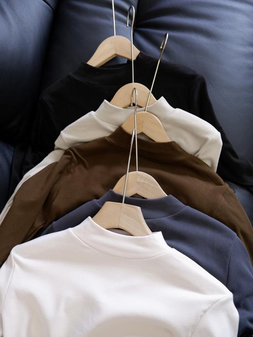 直发【两件拍】 太软糯舒服了 ，双面微粒绒 糯肌肌的打底衫 商品图6