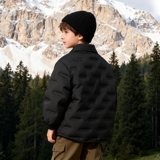 迪士尼超酷顽童冬季男童上衣米奇羽绒外套XD4ES086 商品图5