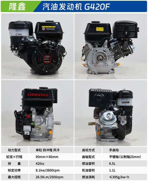 隆鑫 G420F 商品图1