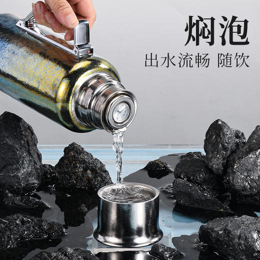 TOSC特可纯钛茶壶 | 采用99.9%纯钛打造、轻盈耐用、磁吸设计便捷操作、茶仓与矿石仓分离、大容量1L设计【HZ】【HZ】 商品图7