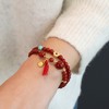 【八方来财·南红玛瑙双圈手串】敦煌小众红玛瑙新中式手串系列女仿南红国风设计款本命年平安好运 商品缩略图5
