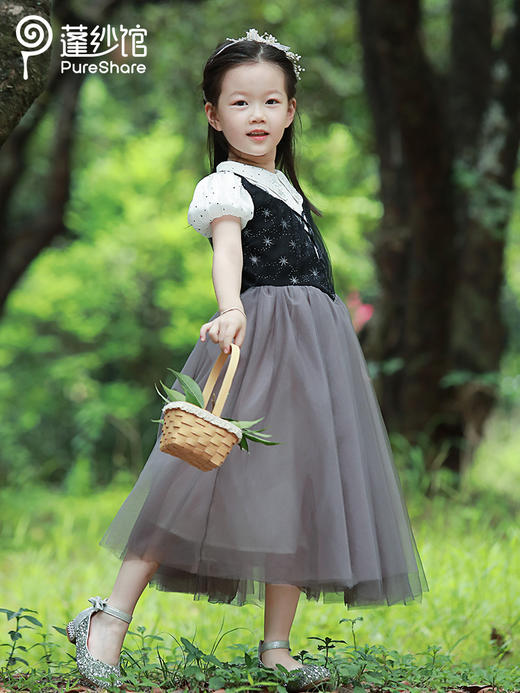 【非质量问题不退换】礼服裙演出-吹泡泡的女孩 商品图6