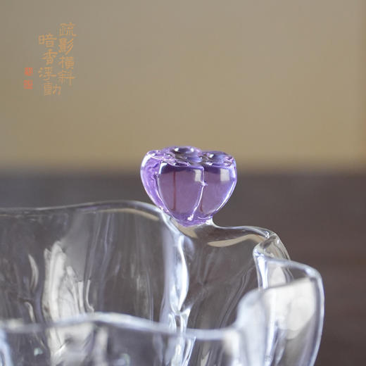 暗香疏影/莲池匀杯无耳莲蓬茶海公道杯高硼硅玻璃分茶器160ml 商品图1