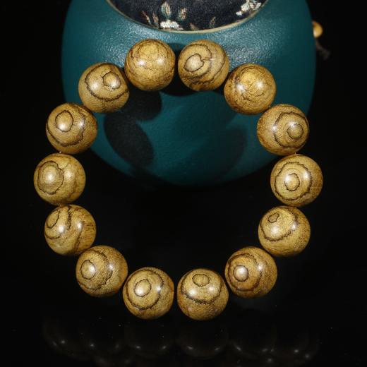 BC.DF12.23-7    马泥涝(树心油手串) ，17.95g，16.4mm 商品图0