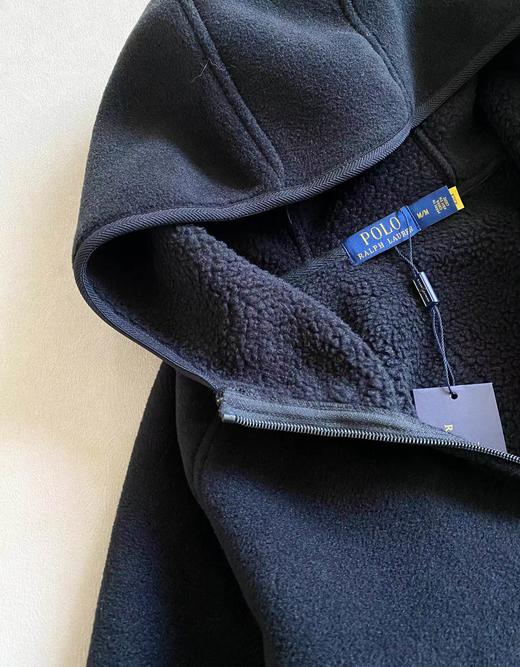 D122458新款小马摇粒绒立体剪裁拉链外套 商品图8