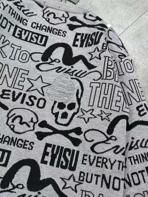 D122430满印情侣款柔软亲肤毛衣针织衫 商品图6