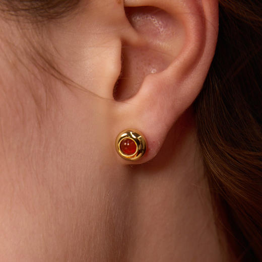 ARSIS｜新年系列 鸿运红豆小耳钉 商品图3