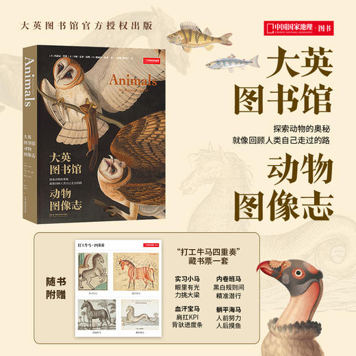 大英图书馆动物图像志：约80份珍贵档案大公开，4大主题，近100个神奇物种，堪称世界版《山海经》 自然 博物 动物史 商品图0
