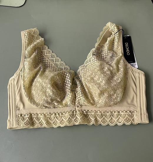 59元/2件】迪兰多大胸显小兔耳朵杯舒适云感棉透气调整背心内衣2118113 商品图3