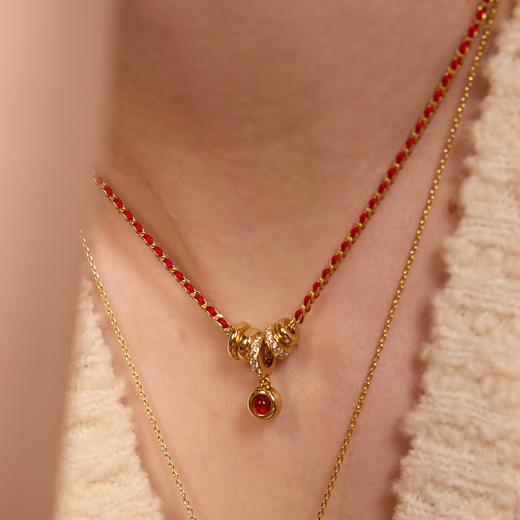 ARSIS｜新年系列 鸿运平安豆项链 商品图3