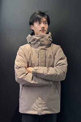 凯家FILTER-TEC 防水科技面料阿莱奇硬壳连帽羽绒服