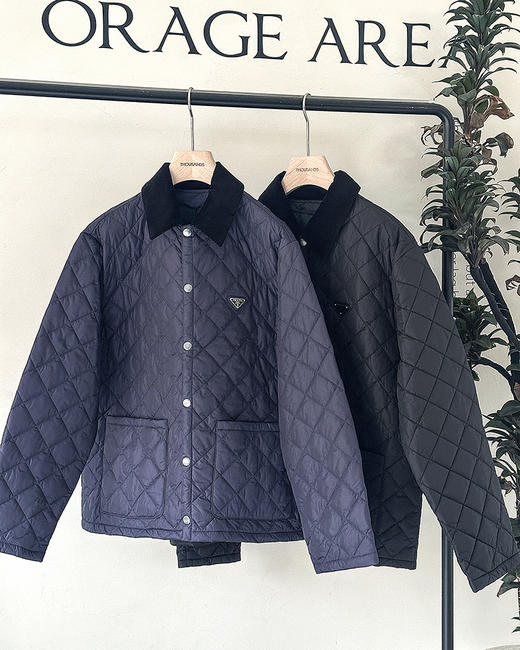 现货 THS-限时 P家 男士 经典Quilted夹棉外套 2色 AW421 商品图3