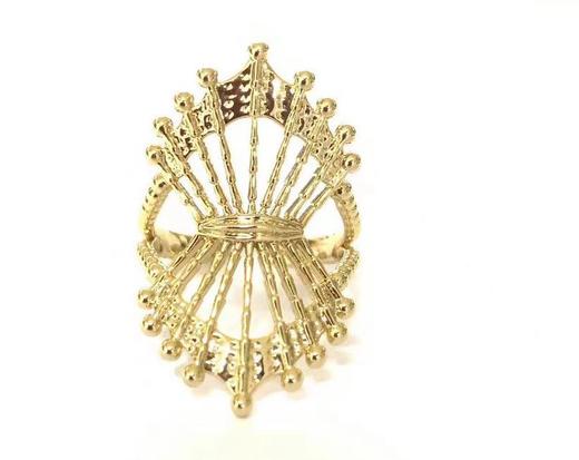 SOL DE VERANO 丽池皇冠粗菱戒指 商品图6