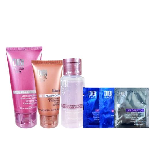 【效期27年3 左右】DIBI蒂贝伊旅行套装7件套【洁面50ml+水50ml+乳霜30ml+小蓝瓶精华3ml+小紫瓶精华3ml+小银瓶精华3ml+化妆包】 商品图0