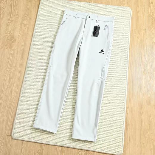 D122461冬季新款刺绣男士软壳加绒户外冲锋长裤 商品图3