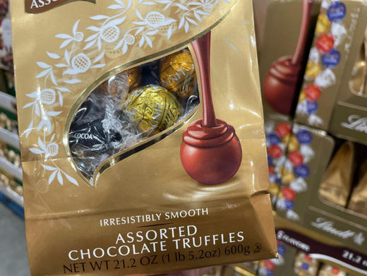 🔥255元/袋！Lindt Lindor 瑞士莲金袋装软心巧克力球多口味混装，一袋600g，有5种口味混装 商品图6