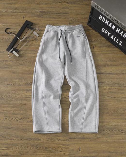 D122482休闲通勤阔腿设计加厚奥粒绒小弯刀裤 商品图7