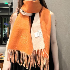 秋冬特惠💰330 爱马仕男女双面围巾