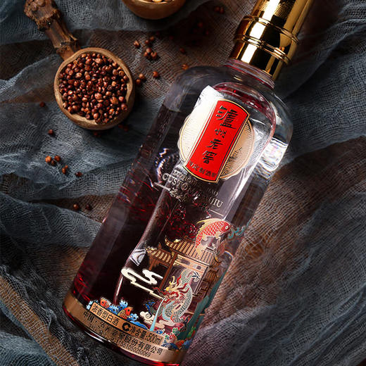 【品牌直发】泸州老窖无上龙门·福52度浓香型白酒500ml*2瓶 态法纯粮酿造的优级白酒 送价值398元茶礼盒 商品图4