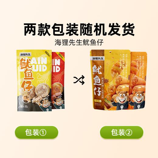 海狸先生零食大礼包礼盒 拌饭海苔/鱿鱼条/仿龙虾球/卤汁带鱼/香辣鳗鱼丝/生虾片/烤鳕鱼片/爆浆鱼蛋/肉松夹心海苔 年货送礼 商品图14
