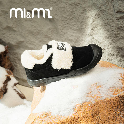 M1M2绒绒盖棉靴M542C9009 商品图4