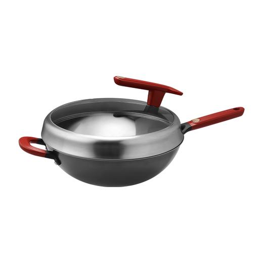 爱仕达30cm钛铁复合炒锅CF30T2Q 商品图0