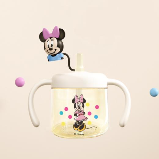 【新】2026年新版迪士尼婴幼儿童牛奶杯PPSU双吸嘴300ml   CL 商品图9