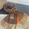 秋冬特惠💰290 爱马仕男女围巾，大H难得一见的温柔配色 商品缩略图8