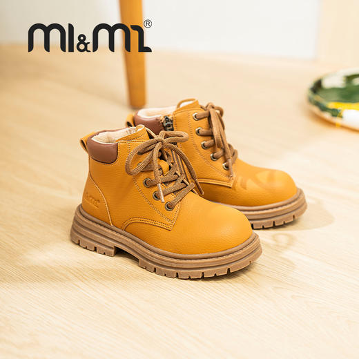 M1M2圆绳酷感短靴(绒）M543A3052R 商品图3