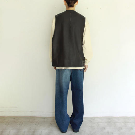 SOE Half & Half Regular Jeans 不同程度水洗拼接牛仔裤 商品图3