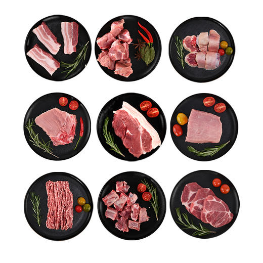 太湖黑黑猪肉 臻品598型 2900克【礼券/实物】 商品图2