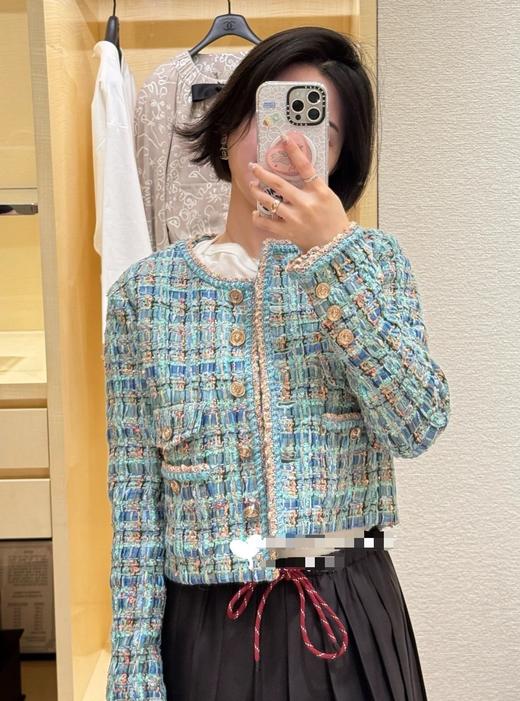 女款手工坊格纹外套la025 商品图2