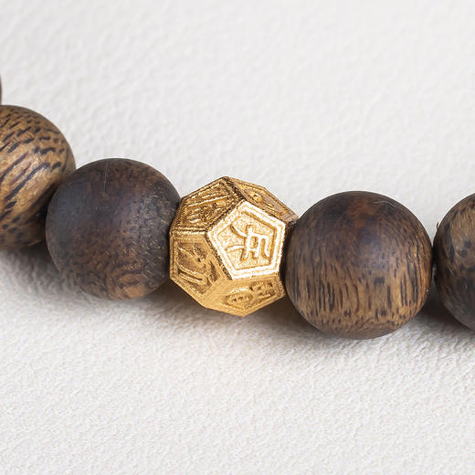 xy0658沉香+翡翠手串 商品图9