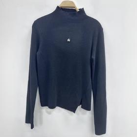 NC小高领开叉摆毛织打底衫50902（黑）冬季954010910321