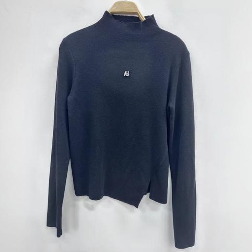 NC小高领开叉摆毛织打底衫50902（黑）冬季954010910321 商品图0