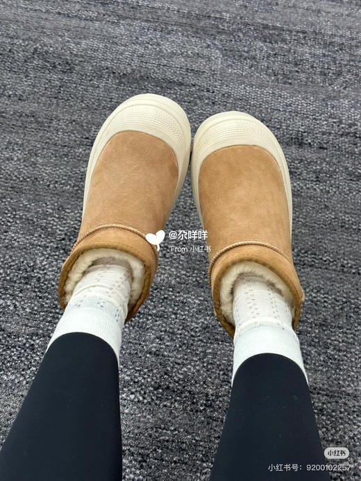 1224-4【澳洲单 纯圆正 】超厚超密 正单GGU 客供皮毛一体 保暖透气雪地靴 商品图2