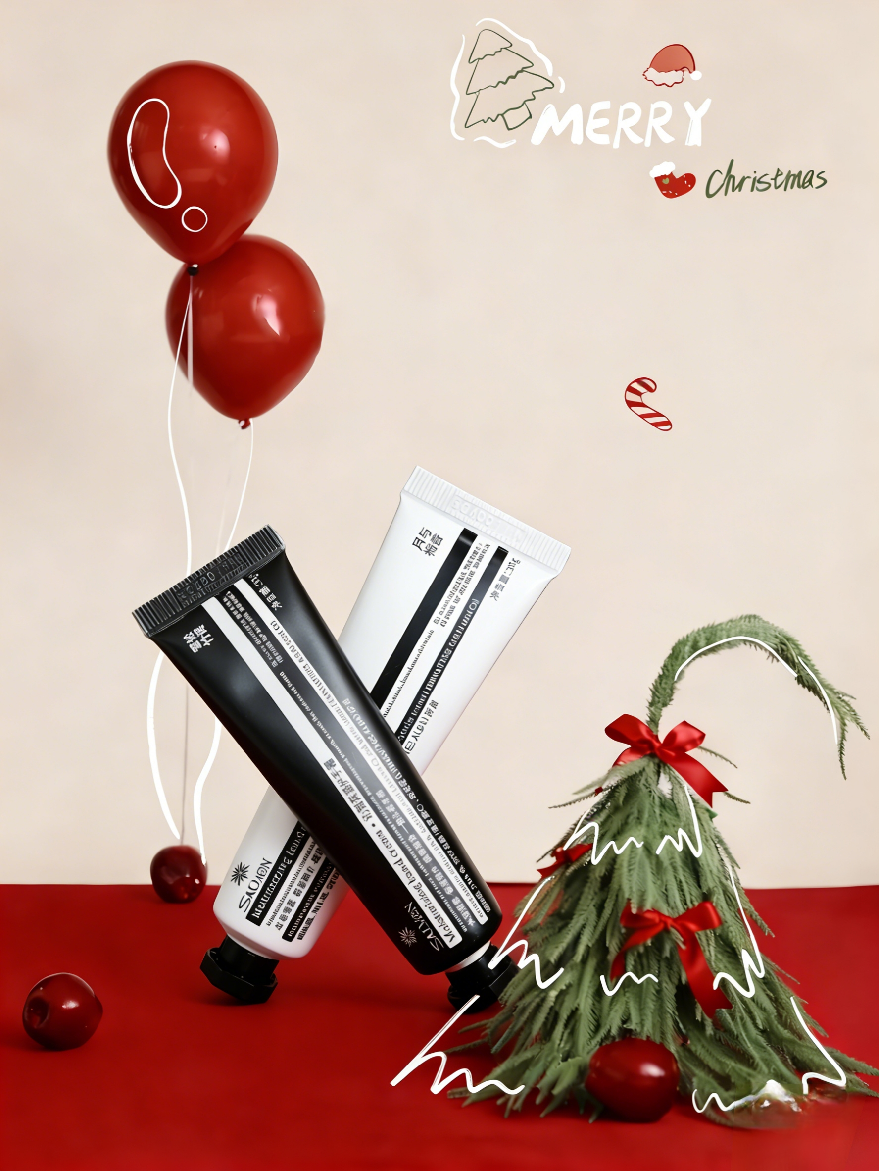 秋冬糙手救星，温和润养双手SALMON冬日圣诞护手霜礼盒💛雪松竹语+月与栀香（30g+30g）