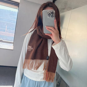 秋冬特惠💰290 爱马仕男女围巾，大H难得一见的温柔配色