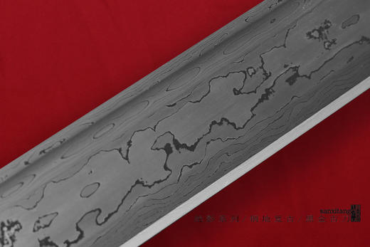 三希堂  绝影系列  水墨黑金古刀  未开刃 商品图3