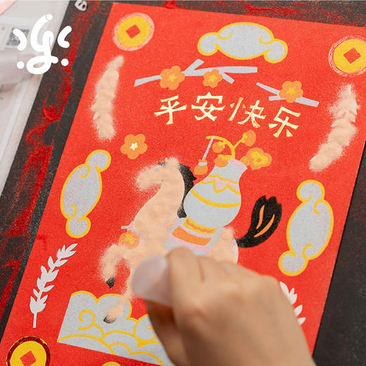 古古楽gugu马福福DIY装饰沙画【HZ】 商品图3