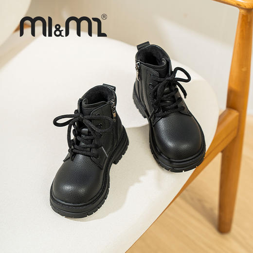 M1M2圆绳酷感短靴(绒）M543A3052R 商品图2