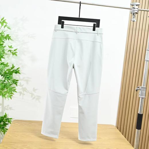 D122461冬季新款刺绣男士软壳加绒户外冲锋长裤 商品图7