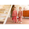 卡布丢丢清新格子云感棉鸿运儿童家居服套装（110-130）（尺寸样式请备注） 商品缩略图3